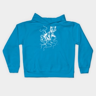 Tentacle Cat Kids Hoodie